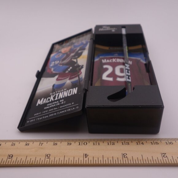 Tim Hortons Nathan MacKinnon Frameworth Sports Marketing Mini Stick with Box - Picture 6 of 16